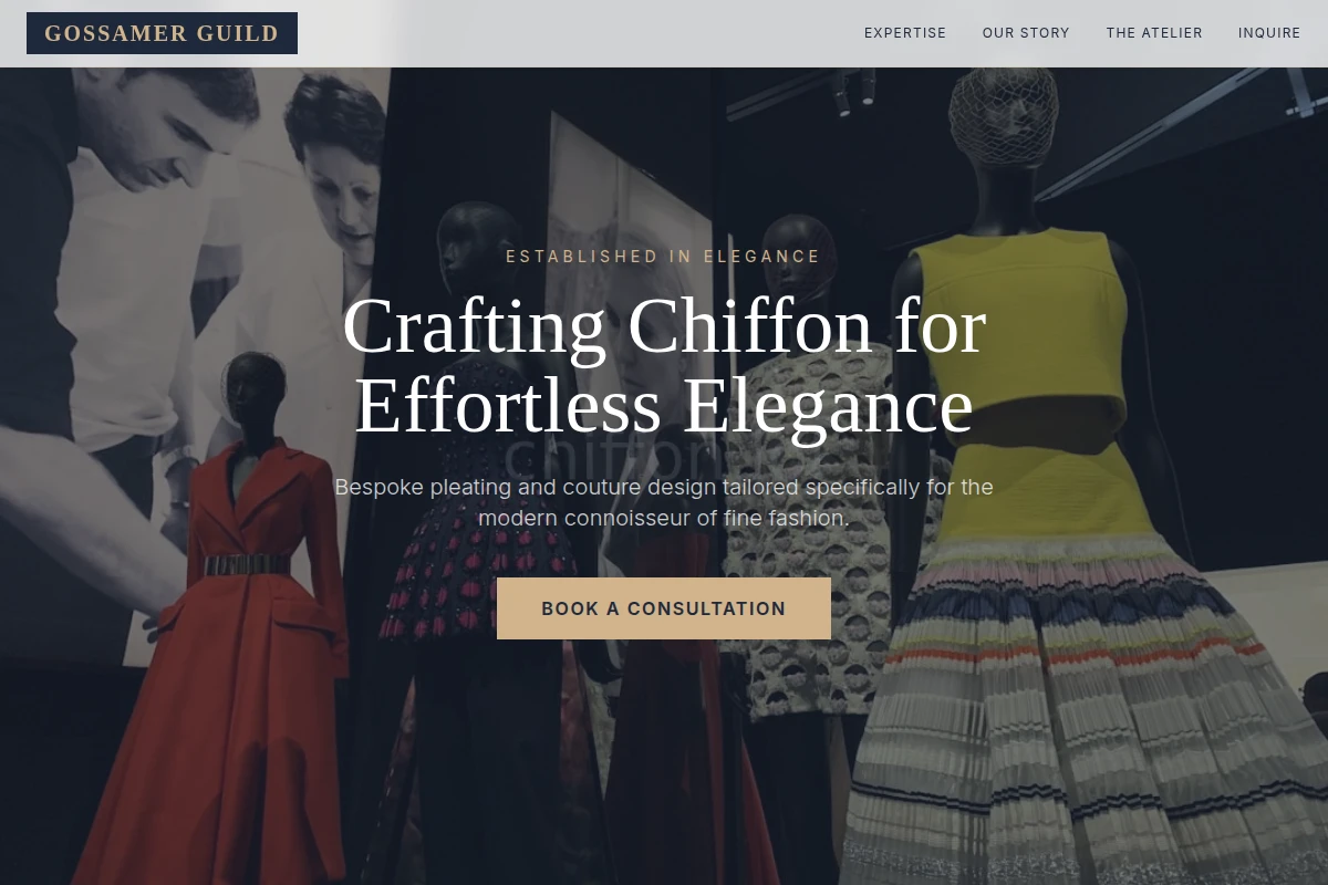 Pleat Fashion Design
